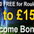 Get £50 FREE Roulette + up to £1500