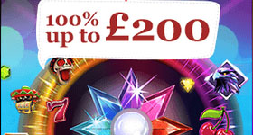 100% UP TO £200 + 40 FREE SPINS Maria Casino