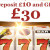 Deposit £10, Play with £30 + FREE SPINS