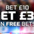 Stake £10 Get £30 Betfred Welcome Offer
